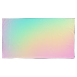 Funda De Cojín Prisma suave pastoral de gradiente de arcoiris pas