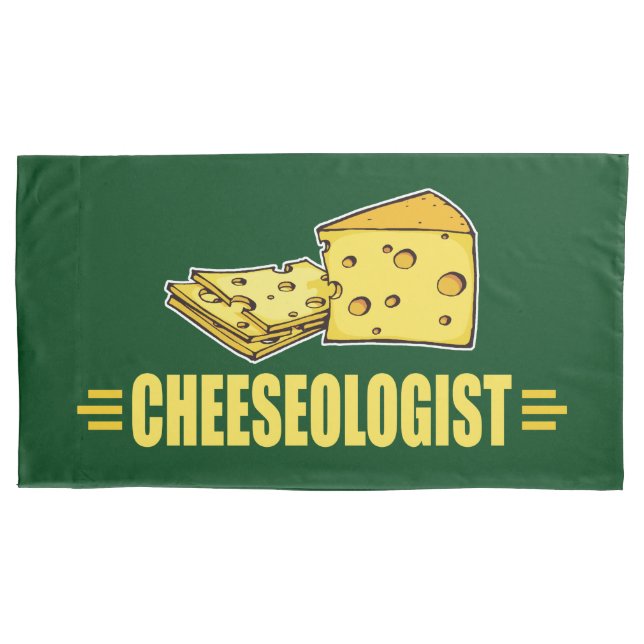 Funda De Cojín Producción de queso divertida de CHEESEOLOGIST (Anverso)