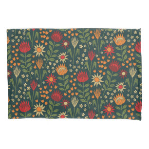 Funda De Cojín Protea Bloque floral Imprimir oscilaciones de Mill