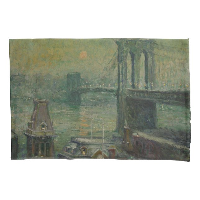 Funda De Cojín Puente de Brooklyn (monumento de la ciudad de Nuev (Anverso-izquierdo)