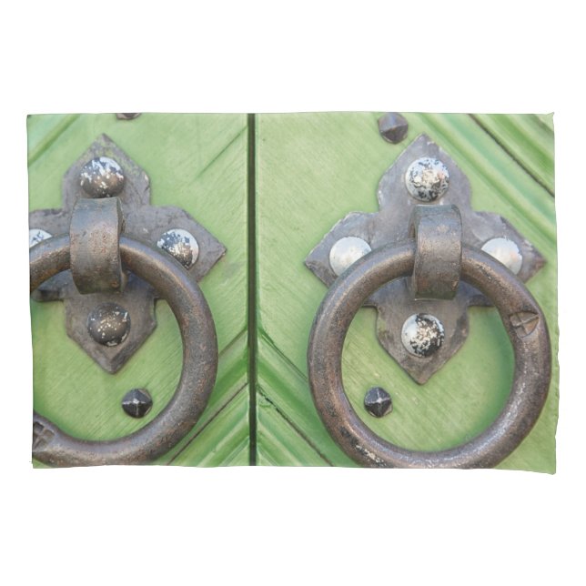 Funda De Cojín Puerta antigua (Anverso)