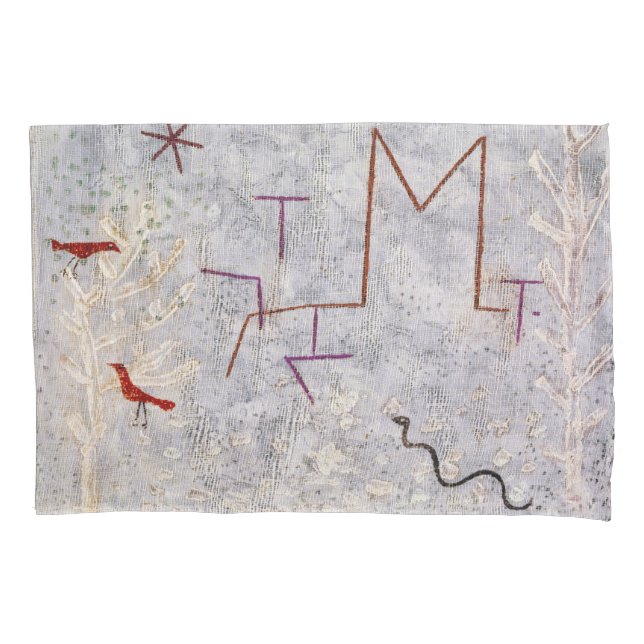Funda De Cojín Puerta del jardín K | Paul Klee | (Anverso-izquierdo)