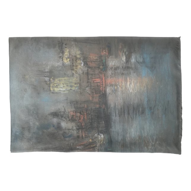 Funda De Cojín Puerto ocupado (por Glenn Cooper Henshaw) (Anverso-izquierdo)