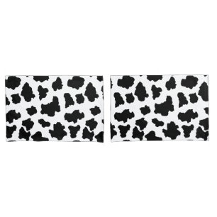 Funda De Cojín Puntos manchados del animal de Holstein del