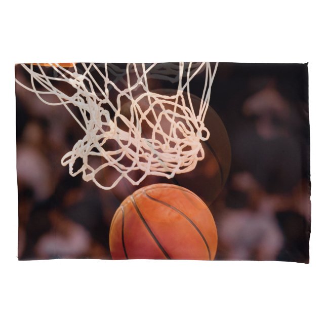 Funda De Cojín Puntuación del baloncesto (Anverso-izquierdo)