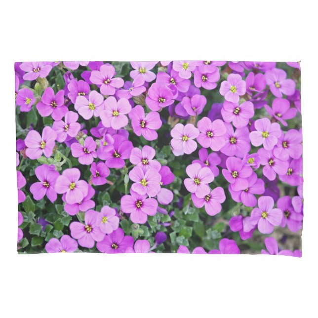 Funda De Cojín Purple Flowers (Anverso)