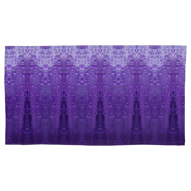 Funda De Cojín Purples Ikat  (Anverso-izquierdo)