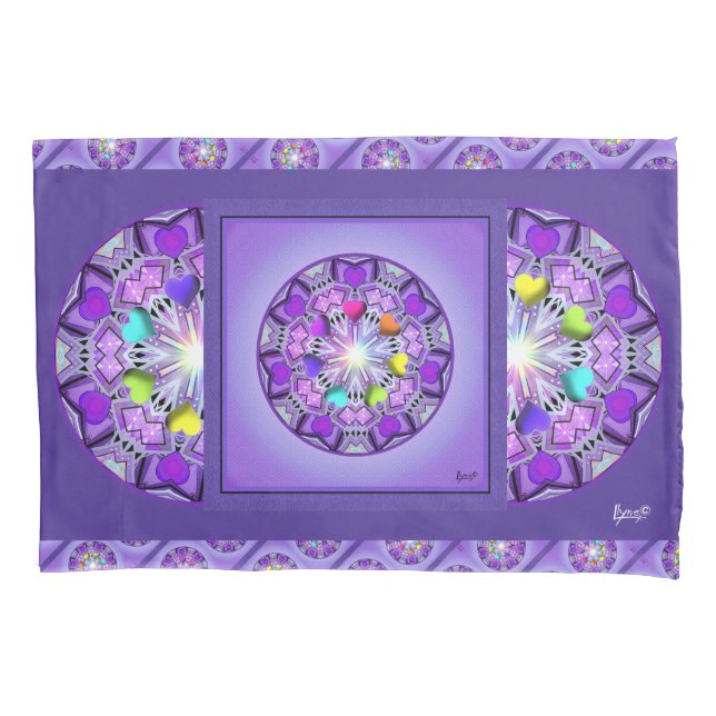 Funda De Cojín Púrpura W2 (Anverso)