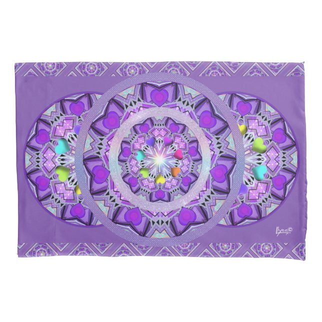 Funda De Cojín Púrpura W2 (Anverso)