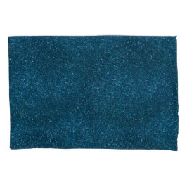 Funda De Cojín Purpurina verde de medianoche