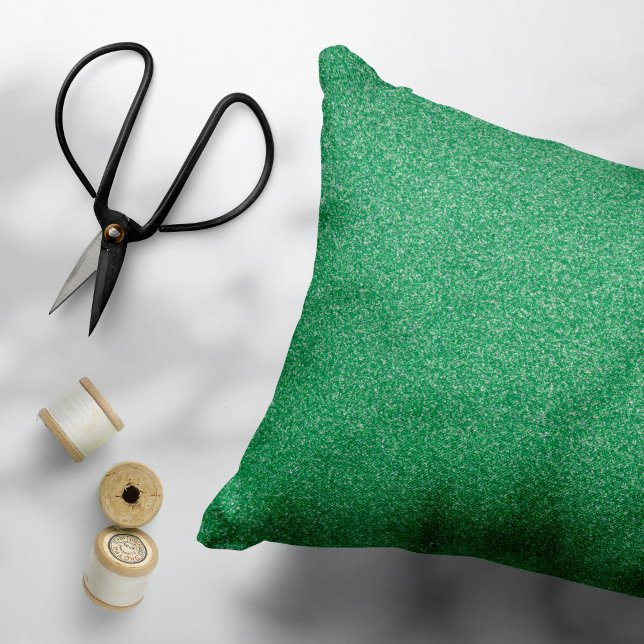 Funda De Cojín Purpurina verde, espárrago, fondo Purpurina (Subido por el creador)