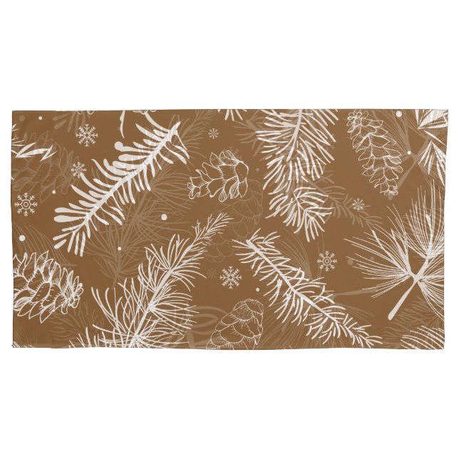 Funda De Cojín Ramas y pino 3 (Anverso)