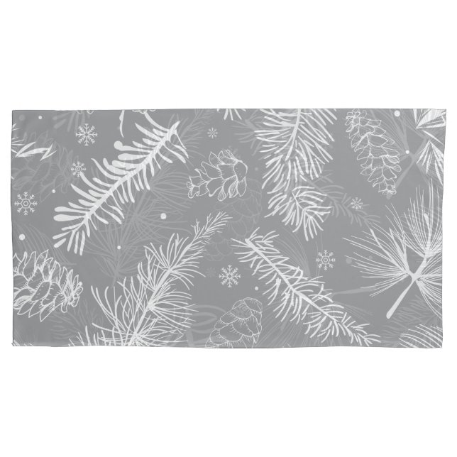 Funda De Cojín Ramas y pino 4 (Anverso)