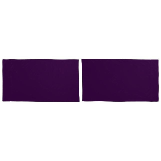 Funda De Cojín Raro morado oscuro (Reverso-Set)