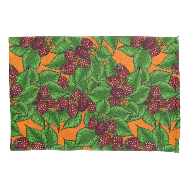 Funda De Cojín Raspberry (Anverso)