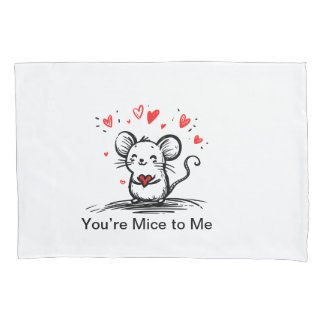 Funda De Cojín Ratón de Amor Empalagoso