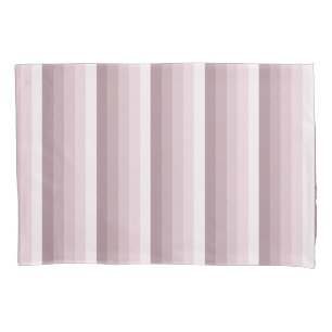 Funda De Cojín rayas de sombra de cuarzo Rosa