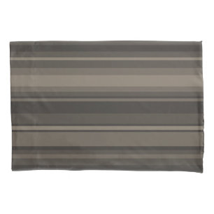 Funda De Cojín Rayas de taupe