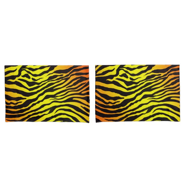 Funda De Cojín Rayas del tigre (Anverso - Set)