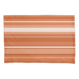 Funda De Cojín rayas naranjas