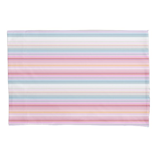 Funda De Cojín Rayas puntiagudas blancas (Anverso-izquierdo)
