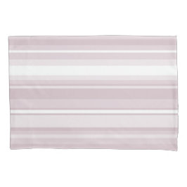 Funda De Cojín rayas rosadas de cuarzo Rosa