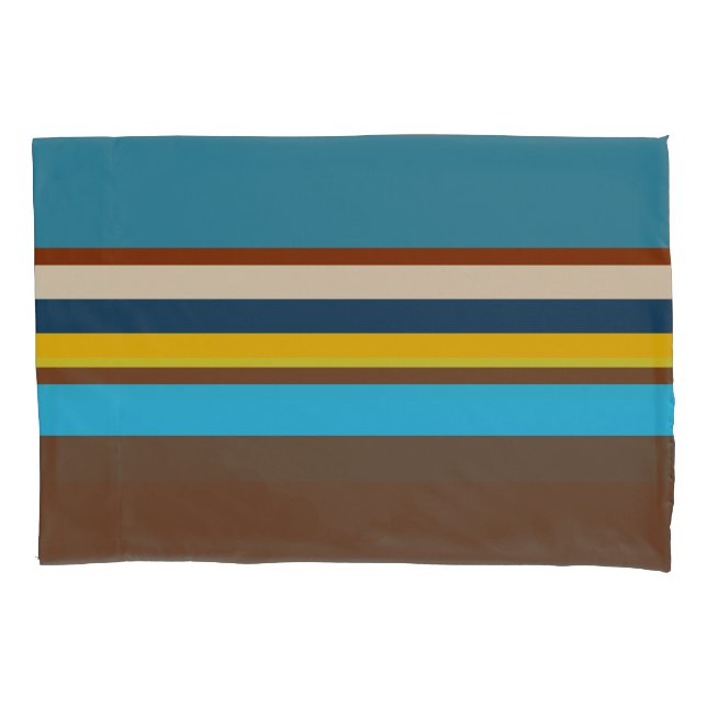 Funda De Cojín Rayas suroeste 12 (Anverso)