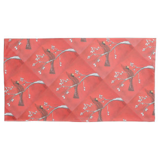 Funda De Cojín Red Bird Rhapsody