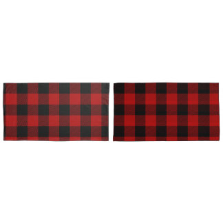 Funda De Cojín Red Buffalo Plaid