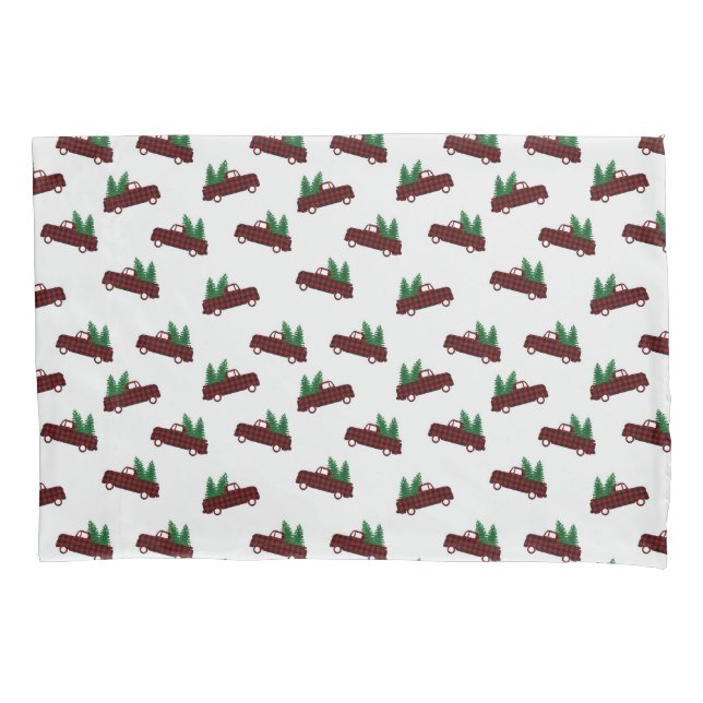 Funda De Cojín Red Christmas Pattern Fleece Blanket (Anverso)