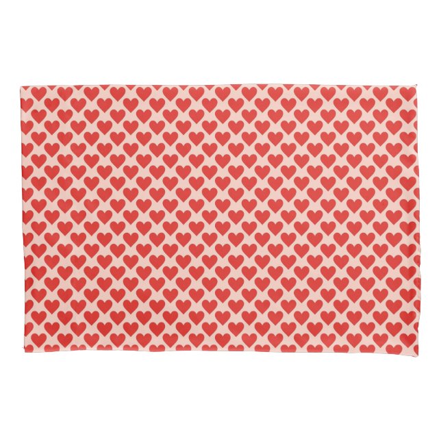 Funda De Cojín Red, traditional Valentine's day heart (Anverso)
