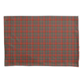 Funda De Cojín Red y Blue Royal Stewart Escocia Plaid