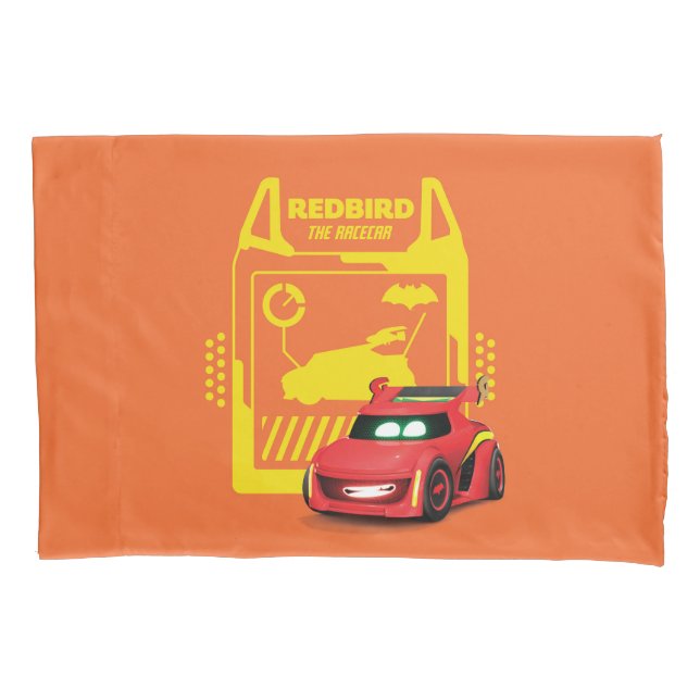 Funda De Cojín Redbird Batlleras™ - El Racecar (Anverso)
