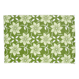 Funda De Cojín Repetición de Flor de Olivo
