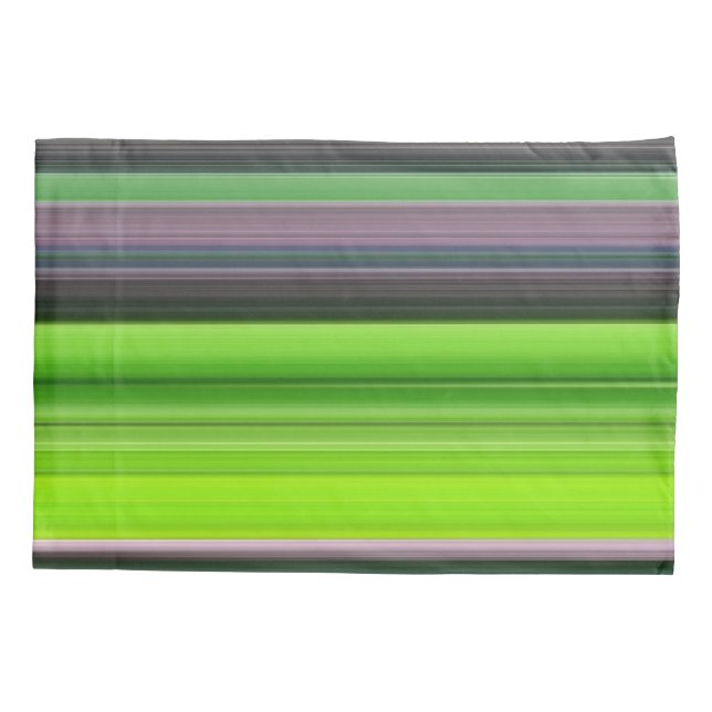 Funda De Cojín Resumen #1: Lime y gris (Reverso)