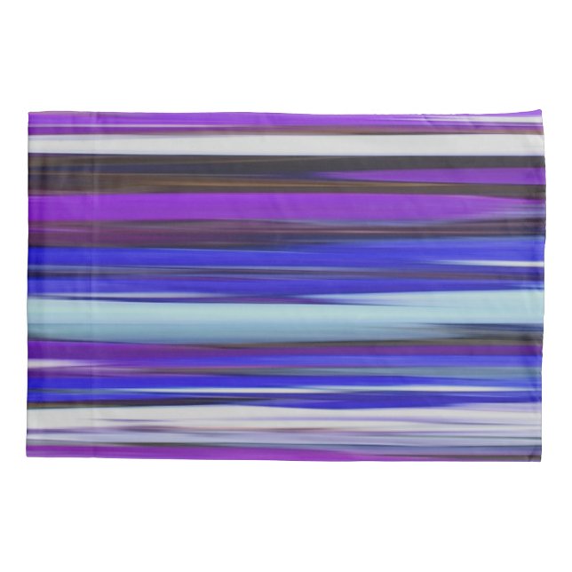Funda De Cojín Resumen #2: Desenfoque ultravioleta (Reverso)