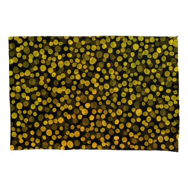 Funda De Cojín Resumen de arte: Watercoloración Creative Spots. (Anverso)