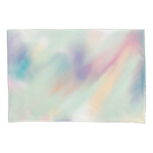 Funda De Cojín Resumen de la coloración coloreada de las aguas pa
