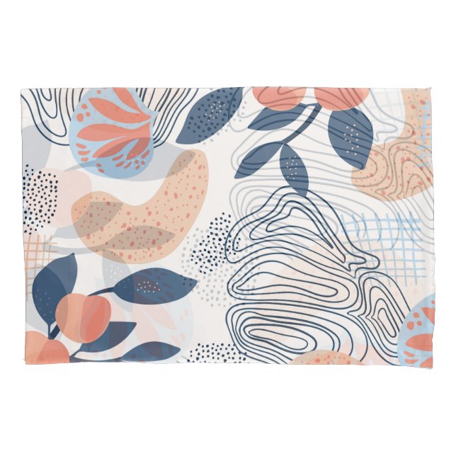 Funda De Cojín Resumen de la naturaleza Formas Patrón sin inconve (Anverso)