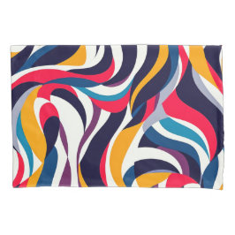 Funda De Cojín Resumen de las almohadillas de pares estándar