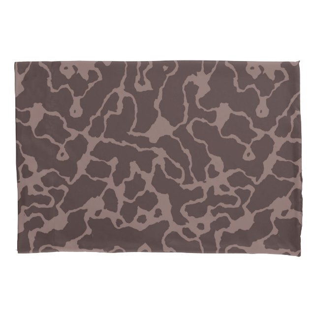 Funda De Cojín Resumen de Mauve (Anverso-izquierdo)