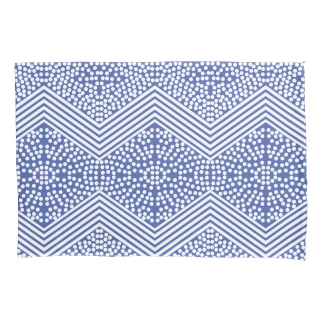 Funda De Cojín Resumen del patrón de líneas de bolas de arte (Anverso)