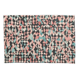 Funda De Cojín Resumen del patrón orgánico en Pastel