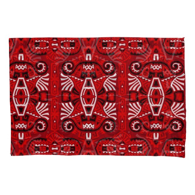 Funda De Cojín Resumen étnico Vintage Boho Tile (Anverso)
