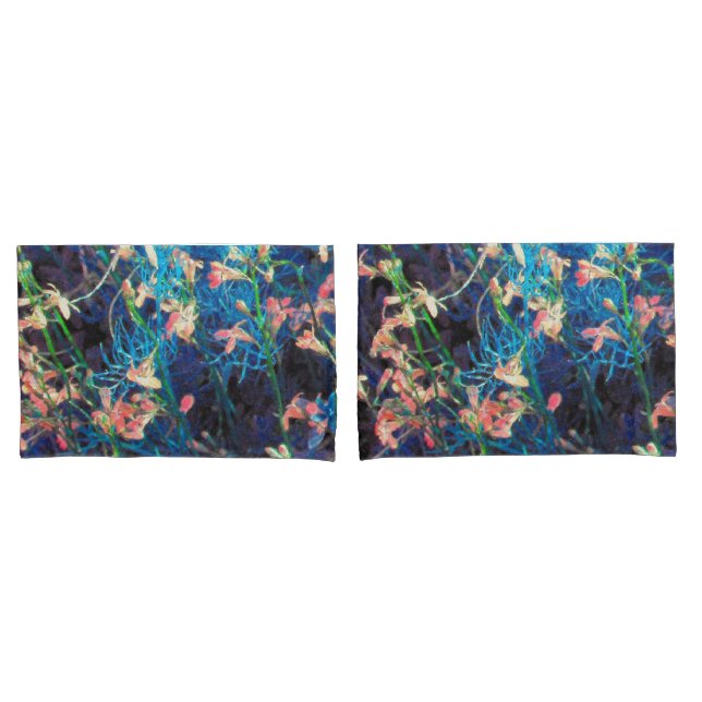 Funda De Cojín Resumen Fantasía floral (Anverso - Set)