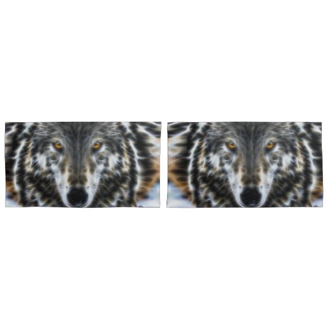 Funda De Cojín Retrato Inspirador de Wolf (Anverso - Set)