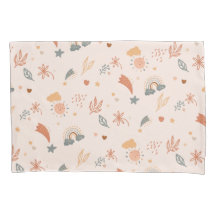 Retro Boho acuarela Arcoiris Neutral