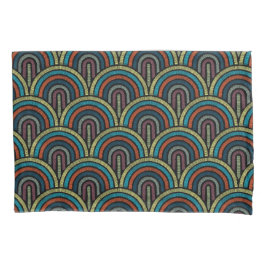 Funda De Cojín Retro Boho Arc Art Deco Pillow Case
