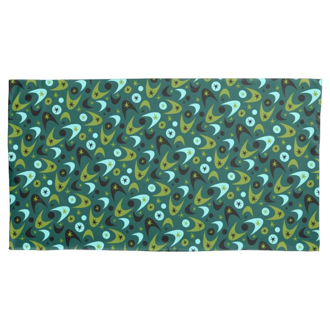 Funda De Cojín Retro Boomerangs (Anverso)