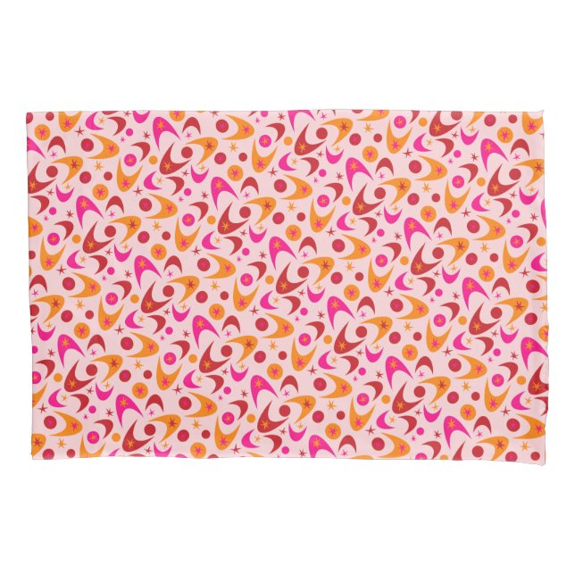Funda De Cojín Retro Boomerangs (Anverso)